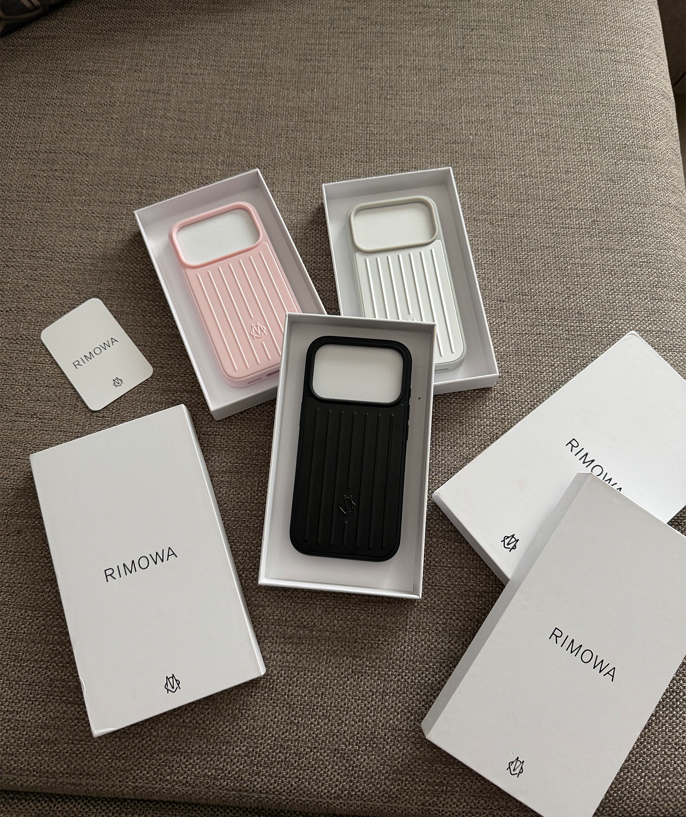 RIMOWA Black Phone Case