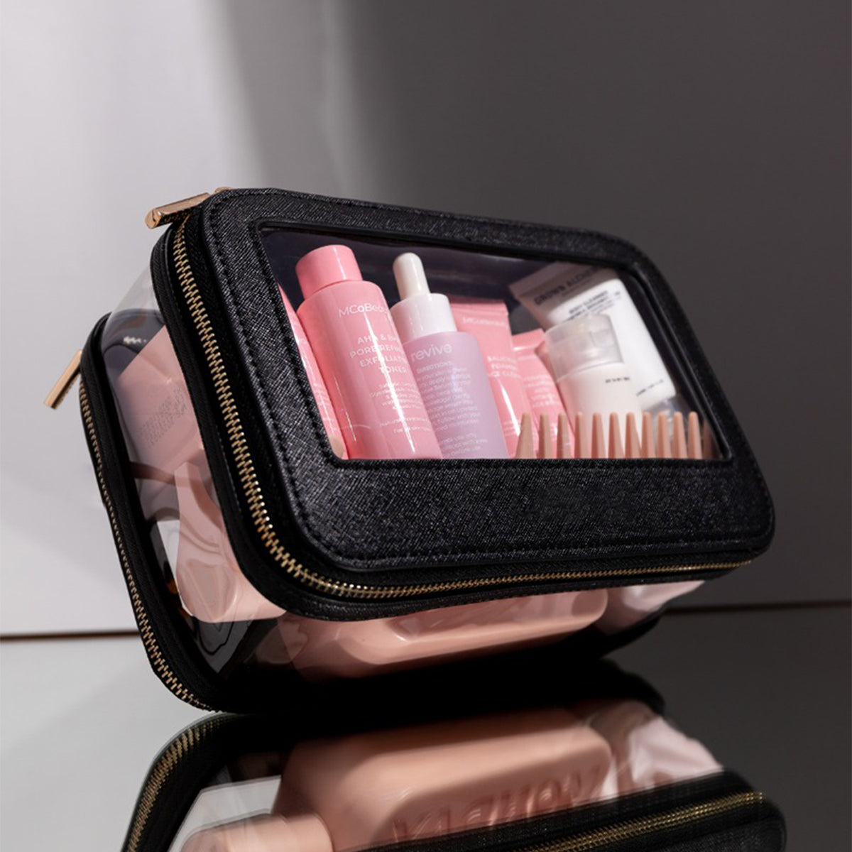 MEFY | Clear Makeup Travel Case