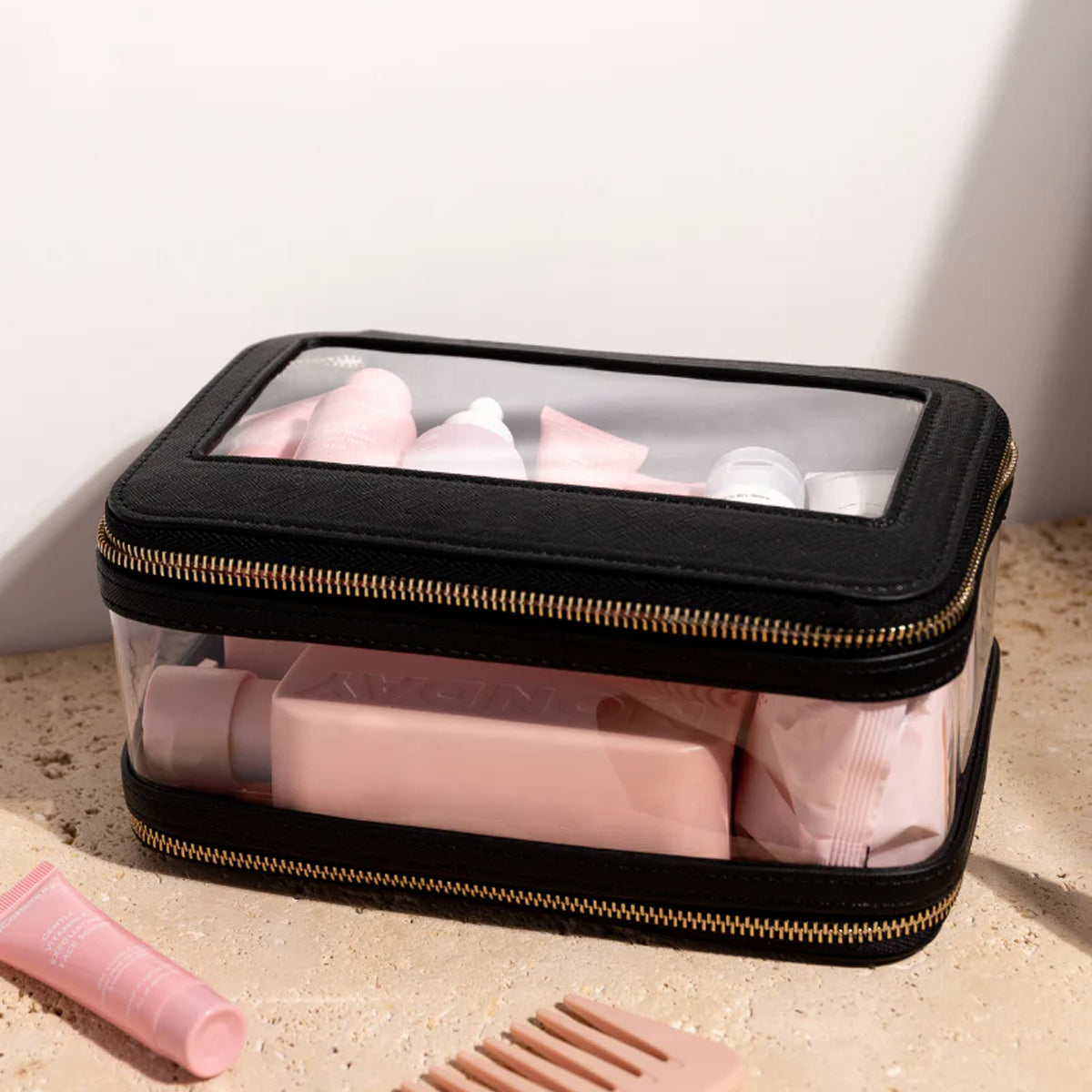 MEFY | Clear Makeup Travel Case
