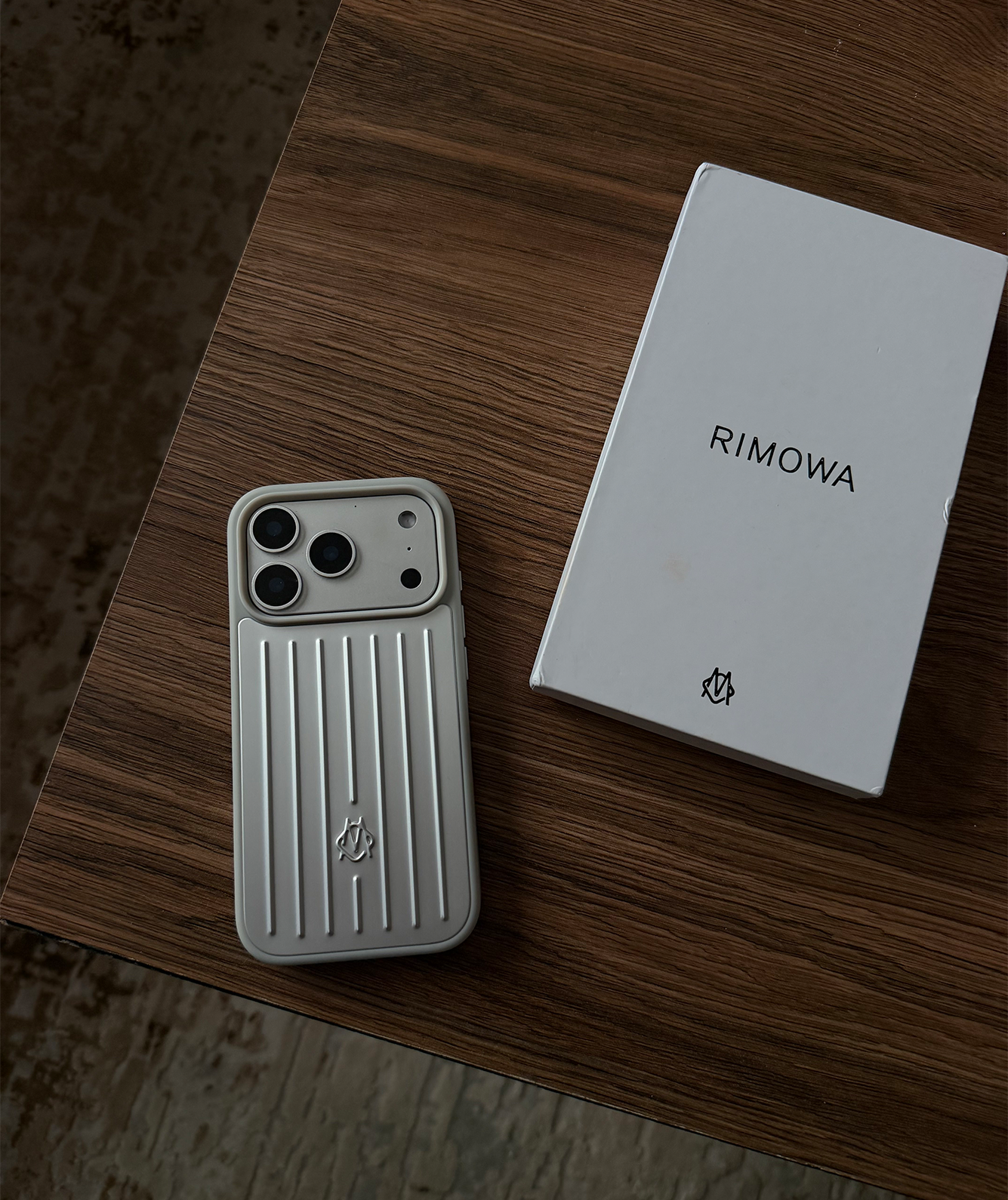 RIMOWA Silver Phone Case