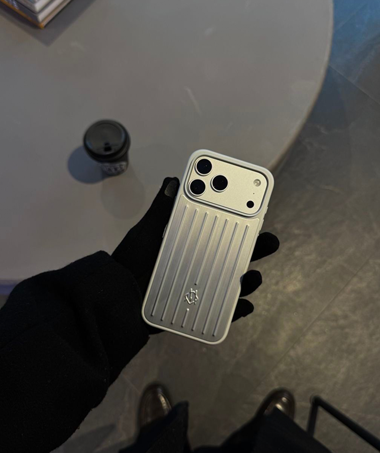 RIMOWA Silver Phone Case